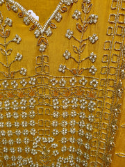 PNK011- Yellow gharara suit.