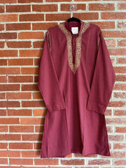 MWK101 - Lucknowi Chikan Muslin Kurta